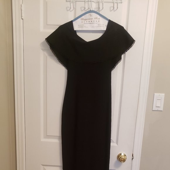 Marciano Fishtail Maxi off Off Shoulder Bandage Dress - Picture 3 of 4